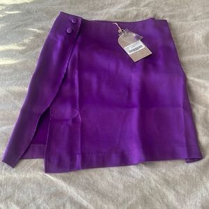 Meski satin skirt